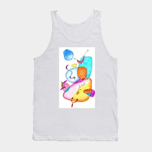 abstract Tank Top